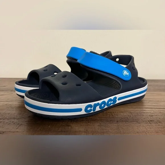 Kids Shoes Unisex Crocs Bayaband Sandals Size J1 - Picture 4 of 9